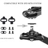 GEWAGE Mountain Bike Pedals- Dual Function Bicycle Flat Pedals and