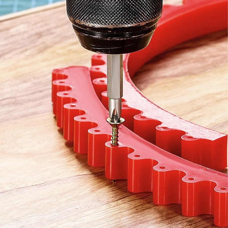 2 m Curve Ruler Milling Profile Strips, Toothed Chain Milling