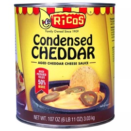 Ricos Condensed Cheddar Cheese Sauce (107 oz.) Great Price