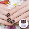 Mikinona 120pcs Nail Art Silver Thread Stickers Nail Art Strips
