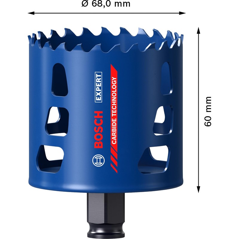 Bosch Professional 1x Expert Tough Material Hole Saw for (Wood