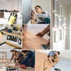 Bauihr Nivel Láser Multipropósito, Cinta Métrica 2.5m, Regla Metalica 15cm