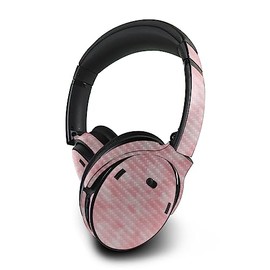 MightySkins Carbon Fiber Skin Compatible with Bose QuietComfort 45 Headphones Cotton Cloud | Protective, Durable Textured Carbon Fiber Finish | Easy to Apply | Made in The USA