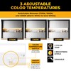 LED Under Cabinet Lighting Hardwired - 3CCT 18 Inch White