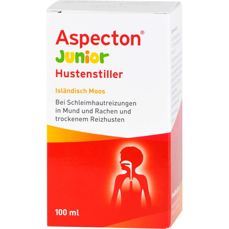 Aspecton Junior Hustenstiller Isländisch Moos Saft, 100 ml