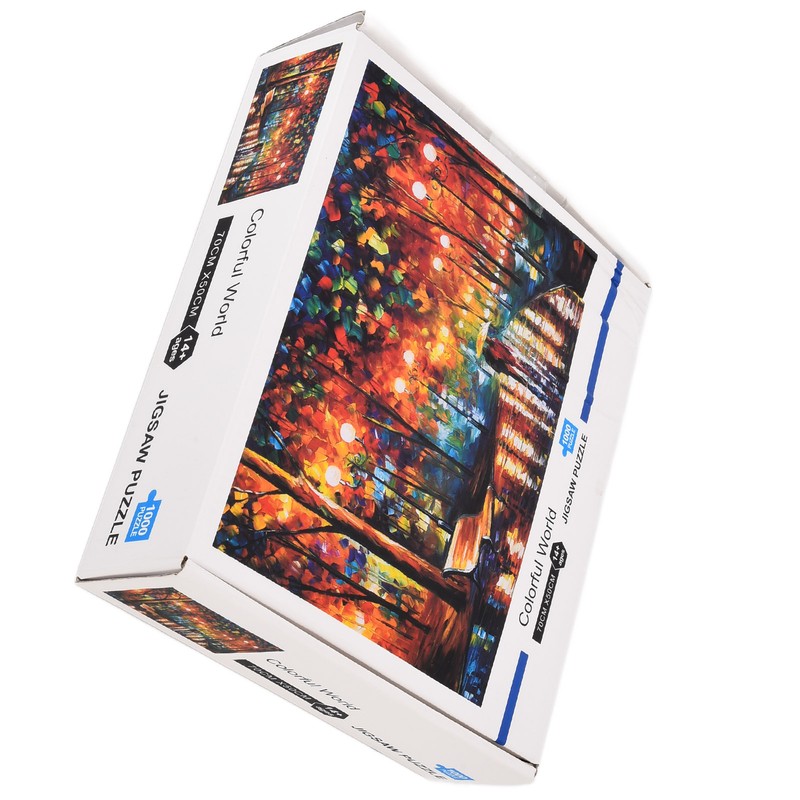 1000 Pcs Puzzle Creative Entertainment Strong Puzzle Walking in The
