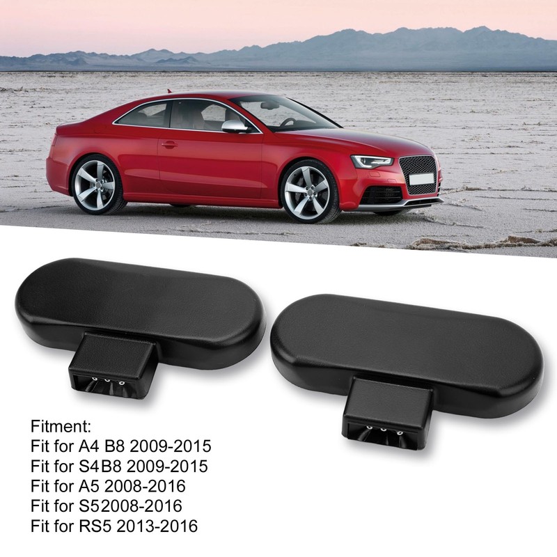 2PCS Heated Windshield Washer Spray Nozzles Jet Left Right Efficient