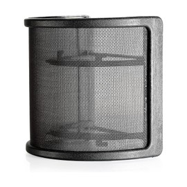 SWAMP Mesh Pop Filter Useful for Microphones with 45mm - 63mm Diameter ABS Metal