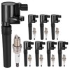 SYKRSS 8-Pack FD506 Ignition Coils & 4503 Spark Plugs Kit