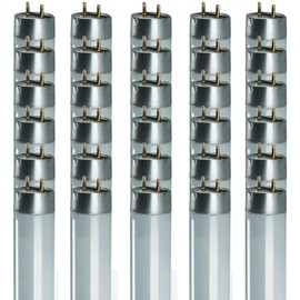 GoodBulb F28T8 28W 48 Inch T8 Fluorescent Light Bulb | 5000K Daylight White Color Medium Bi-Pin Base | 2970 Lumens 86 CRI 36000 Life Hours | Car Dealership Lighting | 30 Bulbs Pack