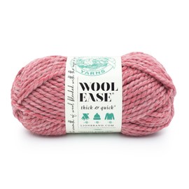 Lion Brand Yarn Woolease Thick & Quick Yarn, 1 Pack, Potion