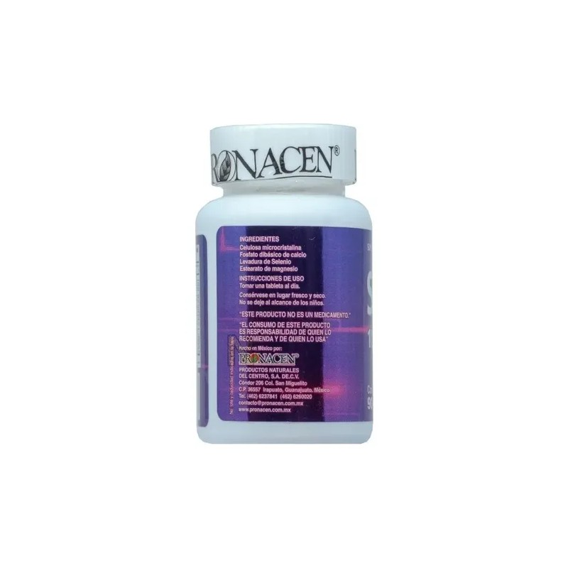 Selenio 90 Tabletas de 100 Mcg Pronacen Suplemento Alimenticio