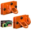 AMBULL 2 Pack Tractor Bucket Hooks with Tie Down Ring,