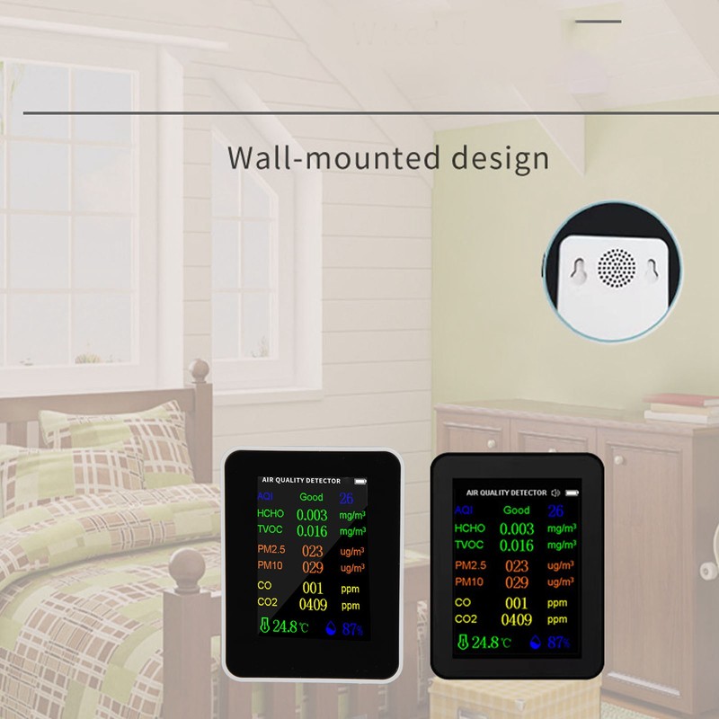 Air Quality Monitor Carbon Dioxide Detector Accurate Tester for CO