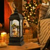 Wondise Lighted Musical Snow Globe Lantern with 6 Hour Timer,