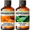 KUKKA essential oils Frankincense Oil for Skin & Peppermint Oil