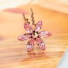 Large Decorative Hair Stick Daisy Flower Rhinestone Crystal Hair Bun