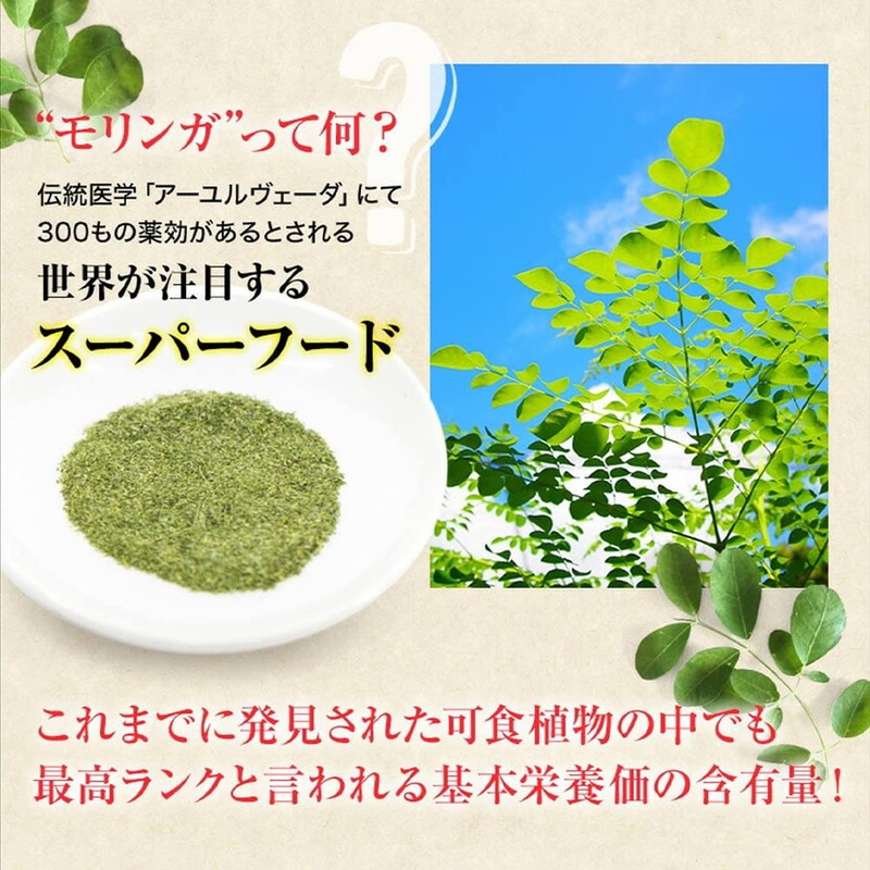 Yae Nadeshiko Moringa Tea Bag 2.1 oz (60 g) (2