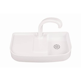 Sink Twice for tanks smaller than 15.25" measured with lid off (Sink Smaller)