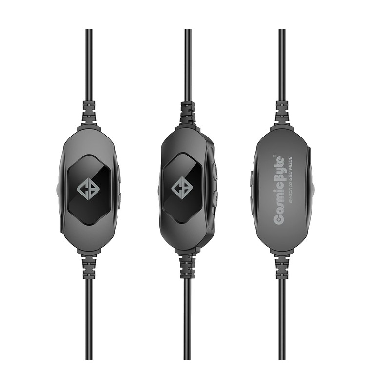 Cosmic Byte Unisex Headphone, Black, Black