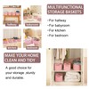 OIAHOMY 4 Pack Storage Baskets for Organizing, Cube Storage Bins