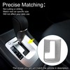 X AUTOHAUX ABS Gear Shift Knob Button Cover for Subaru