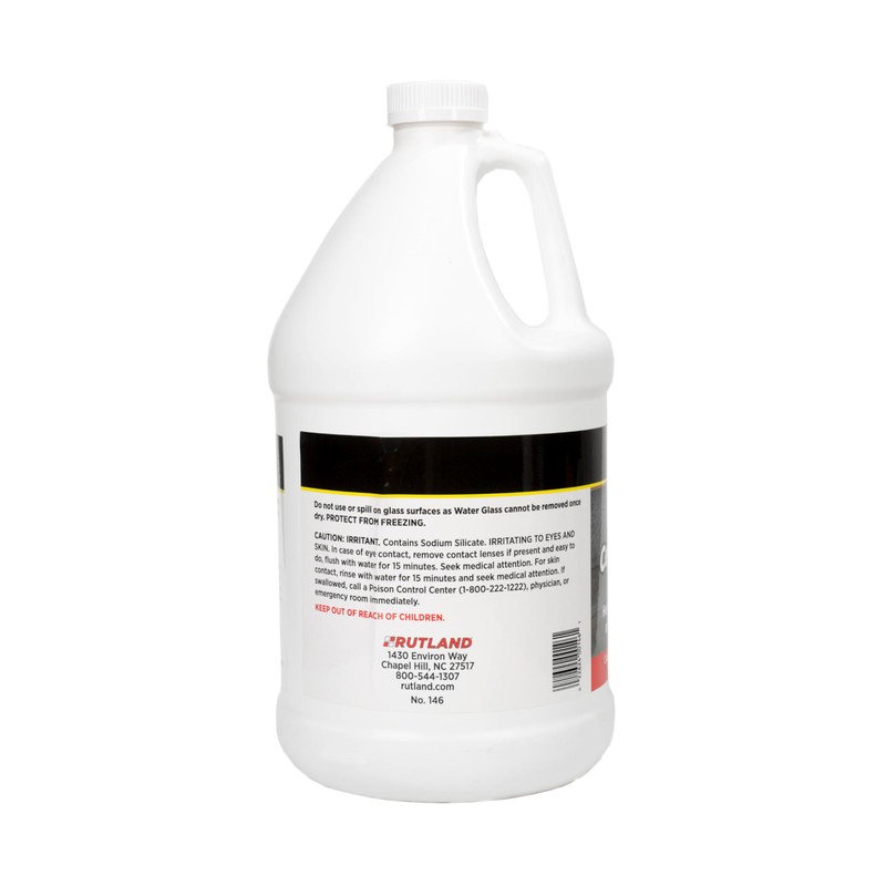 Rutland High Temperature Adhesive, USA-Made 128 Oz Sodium Silicate 40%