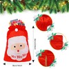 2 pcs Christmas Santa Gift Sack Red Large Bag Oversize