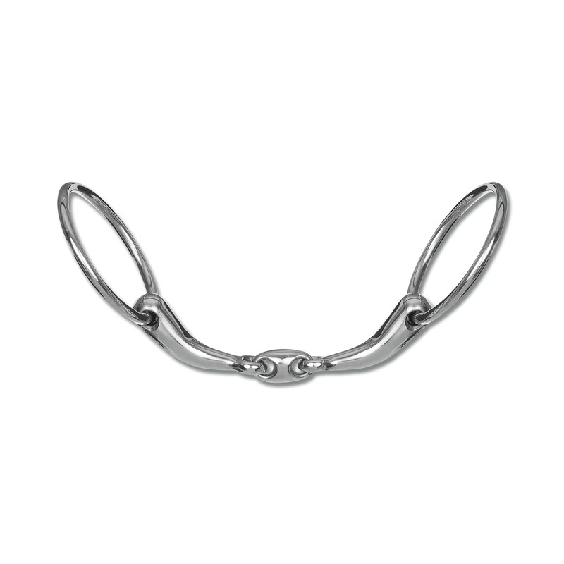 Waldhausen Wassertrense EST, dop.gebr, antomisch, R:7cm, S:16mm, B, 14.5 cm