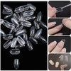 Sethexy Short Oval False Nails 500 Pieces 10 Sizes Full
