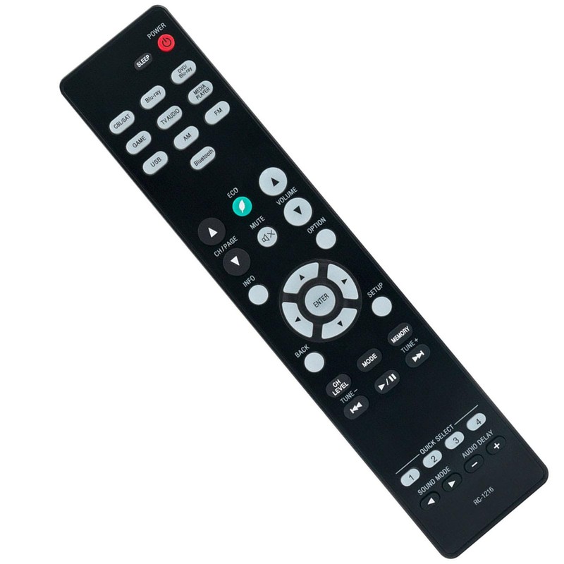 RC-1216 Replacement Remote Control Compatible with Denon AV Receiver AVR-S530BT