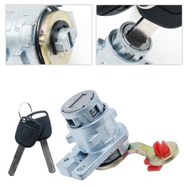 Aynaxcol Door Lock Cylinder 72181-SDA-A11 Left Driver Side with 2 Keys Replacement for Honda Accord EX LX 2.4L 3.0L 2003-2007 Replacement for Honda Accord Hybrid 3.0L 2005-2007