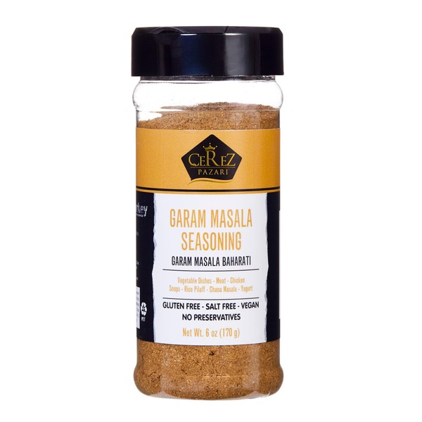 Cerez Pazari Garam Masala Seasoning 6 oz – Traditional Indian