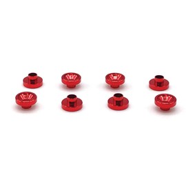 REEFS RC Servo Washers 8PK - RED SEHREEFS53 Servo Accessories
