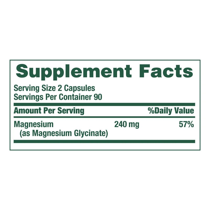 Nature’s Bounty Nature's Bounty High Absorption Magnesium Glycinate 240 mg,