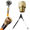Embedded Faucet Compatible Coupling adapter 2ea