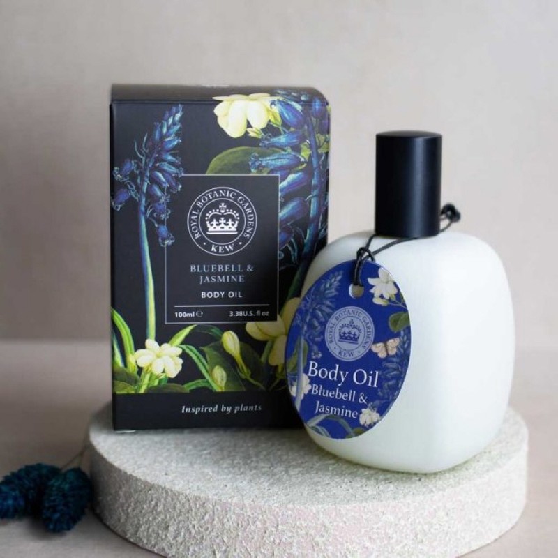 Q Garden 영국 큐 왕립식물원 큐가든_큐가든 블루벨&자스민 바디오일 100ml UK