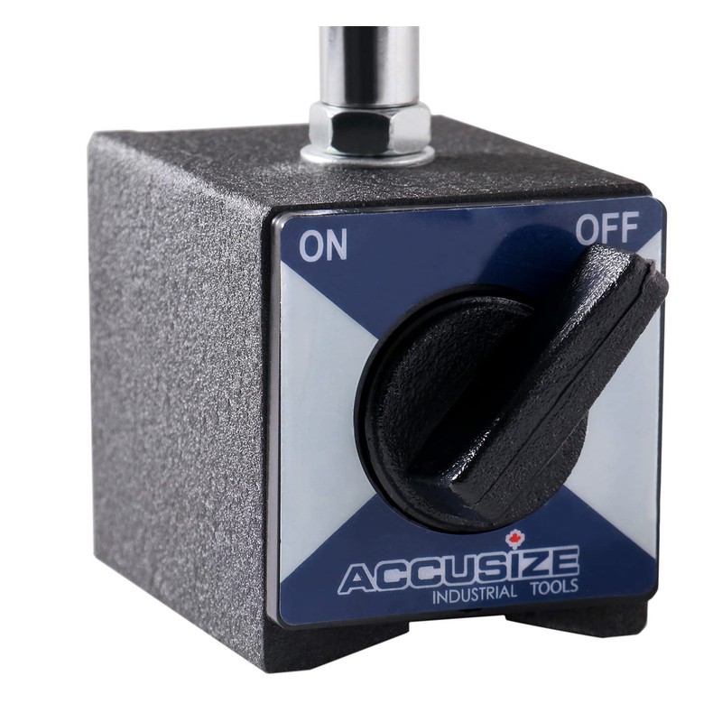 Accusize Industrial Tools 0-1'' by 0.001'' Dial Indicator with Magnetic