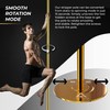 ASTORELA Gold Stripper Pole for Home - 7-10ft Adjustable Gold