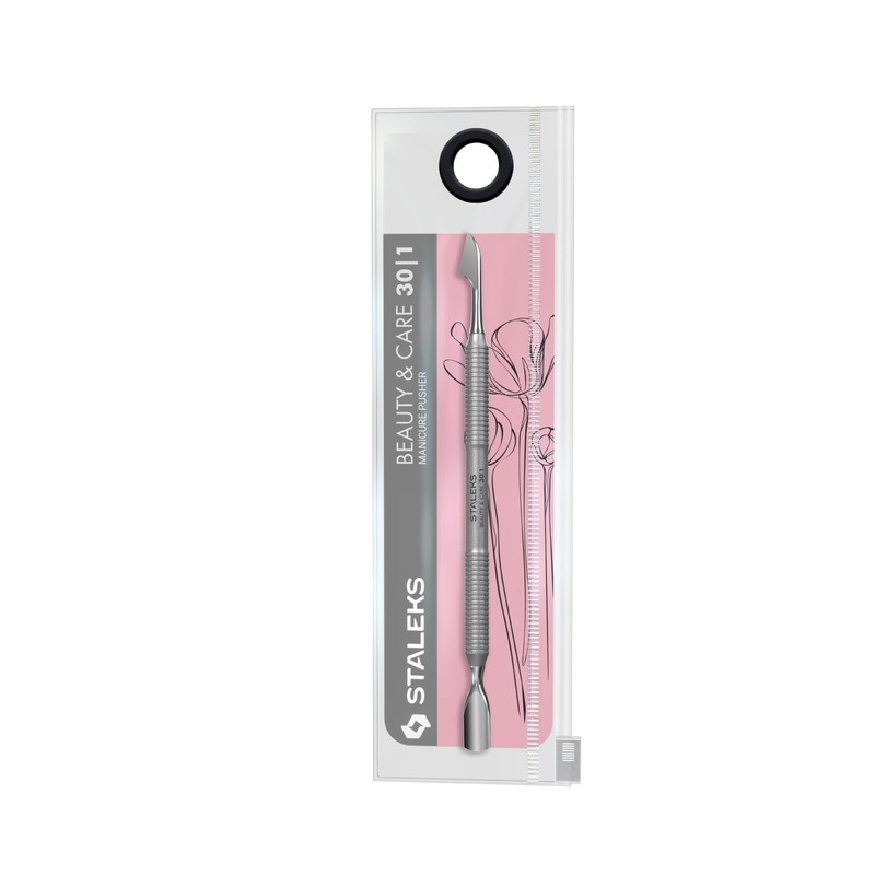 STALEKS Beauty & Care 30 Type 1 Cuticle Pusher (Rounded