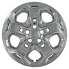 Brighter Design Set of 4 17" Push-on Chrome Hubcaps for