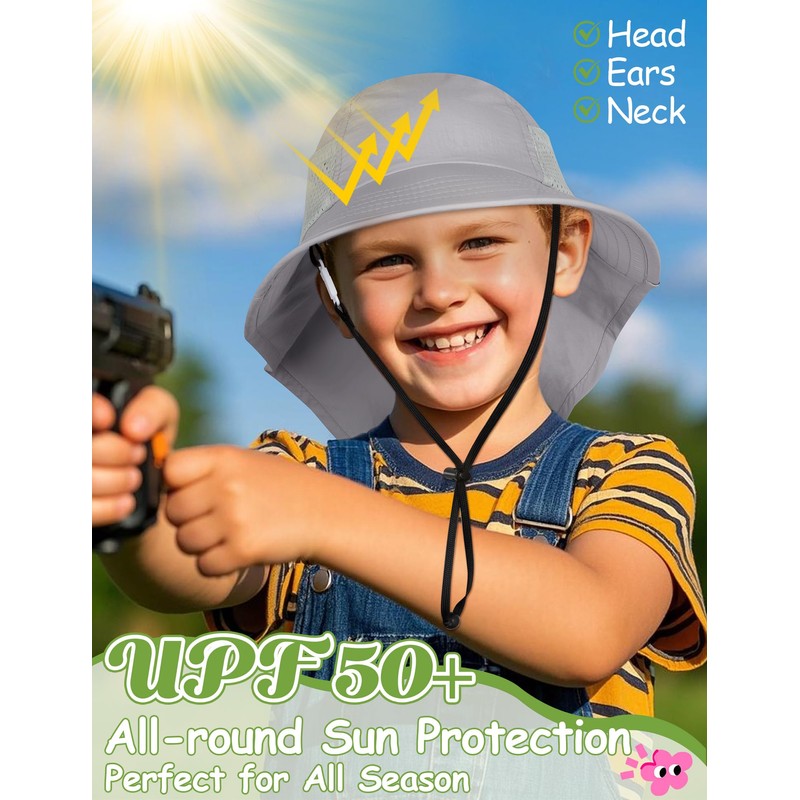 Becellen Sun Hat Children Baby UV Protection 50+ Summer Hat