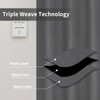 Easy-Going Blackout Curtains for Bedroom, Solid Thermal Insulated Grommet and