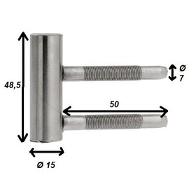 1 x special frame part for 3-piece straps, wooden frame for glass door fittings