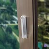 SKTMH 6Pcs Sliding Door Handles Aluminum Alloy Curved Handle Balcony