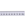 sourcing map Folding Ruler 100cm 4 Fold Metric Measuring Tool