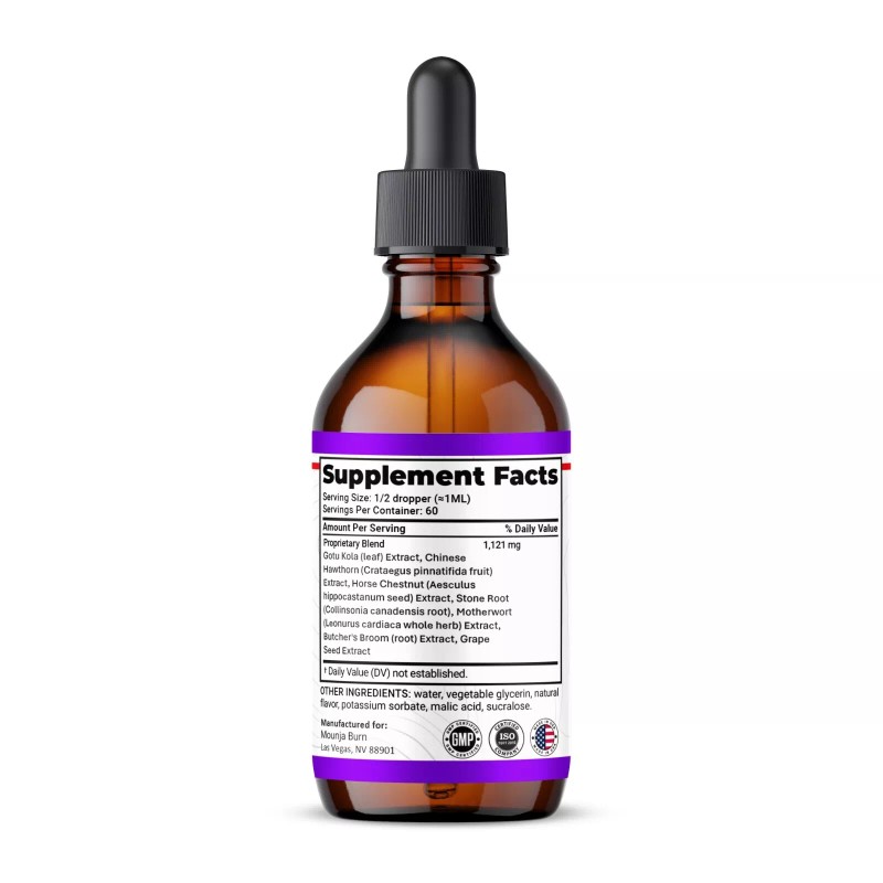Mounja Burn Drops for Overall Wellness & Energy Supplement 60