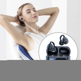 Smart Earbuds | Smart Wireless Earbuds Waterproof - Noise-Cancelling Audio Audio Earphones Ai Translation Sports Clip Earplugs for Exercise Gym Commute Outdoor Daily Use Work Sleeping Home