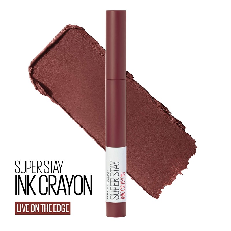 Maybelline Super Stay Ink Crayon Lipstick Makeup, Precision Tip Matte