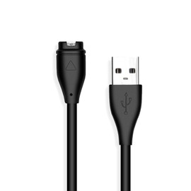 JZK USB Charger Compatible with Garmin Fenix 5 5S 5X Plus 6 6S 6X Pro 7 7S 7X, Vívoactive 3 4 4S Venu, Forerunner 45 45S 245 Music 935 945,Approach S10 S40 S60,Venu Sq 2 Plus Watch